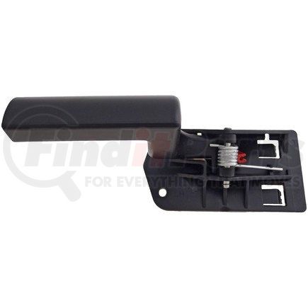 88574 by DORMAN - Interior Door Handle Front And Rear Left Textured Black (Plastic)