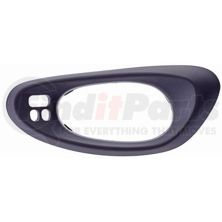 90132 by DORMAN - Interior Door Handle Bezel-Front Left With Convenience Package Textured Gray