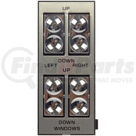 901-008 by DORMAN - Power Window Switch - Front Left, 4 Button