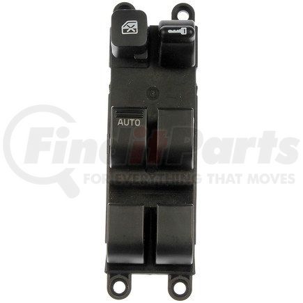 901-806 by DORMAN - Power Window Switch - Front Left, 6 Button