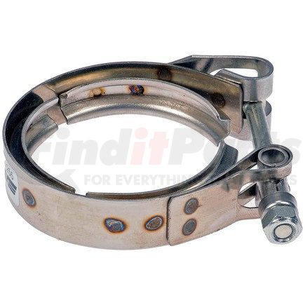 904-255 by DORMAN - Turbocharger To Exhaust Up-Pipes V-Band Clamp