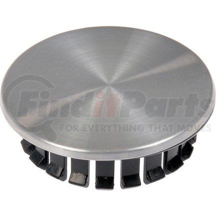 909-013 by DORMAN - Brushed Aluminum Look Wheel Center Cap