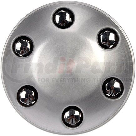 909-045 by DORMAN - Brushed Aluminum Wheel Center Cap