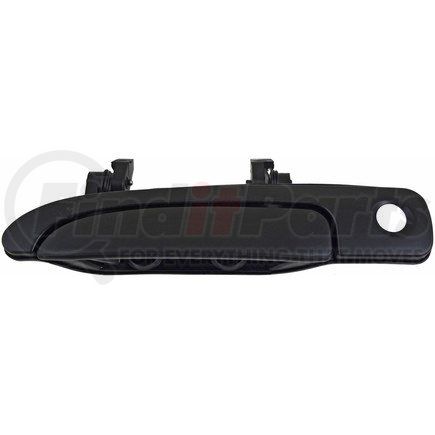 90718 by DORMAN - Exterior Door Handle Front Left Smooth Black Lever Textured Black Housing