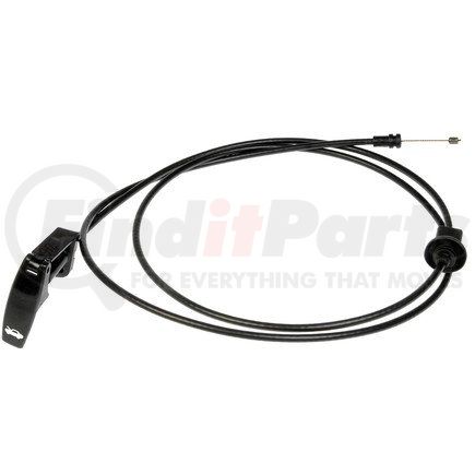 912-002 by DORMAN - Hood Release Cable With Handle