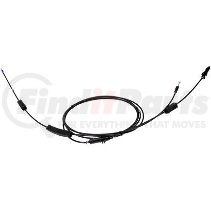 912-619 by DORMAN - Fuel And Trunk Release Cable Assembly