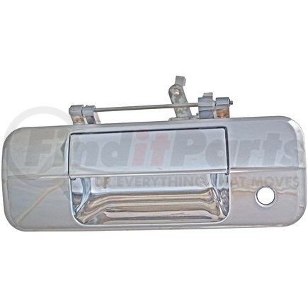 91282 by DORMAN - Tailgate Handle Chrome With Keyhole