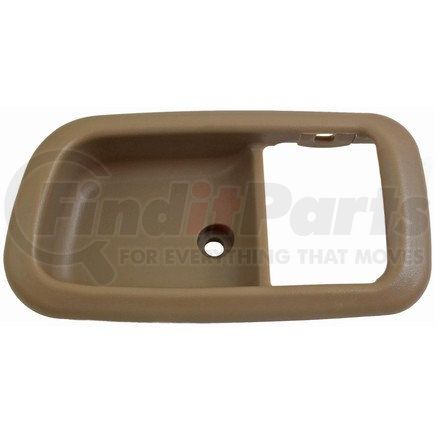 91343 by DORMAN - Interior Door Handle Front Left Bezel Brown