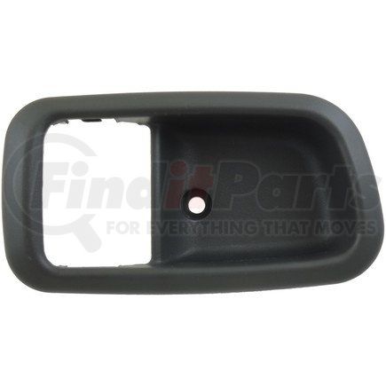 91356 by DORMAN - Interior Door Handle Front Right Bezel Deep Gray