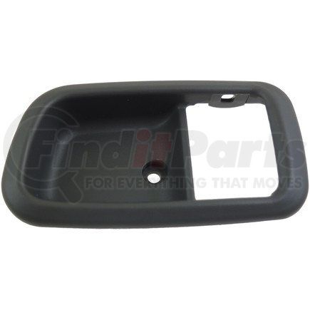 91357 by DORMAN - Interior Door Handle Front Left Bezel Deep Gray