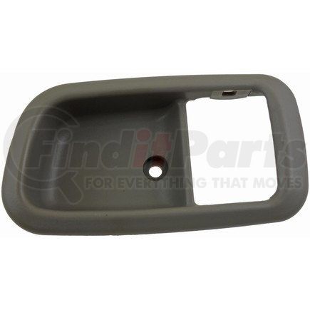 91361 by DORMAN - Interior Door Handle Front Left Bezel Gray Charcoal