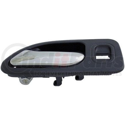 92418 by DORMAN - Interior Door Handle Rear Left Chrome Black