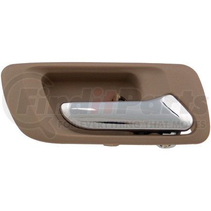 92393 by DORMAN - Interior Door Handle Rear Right Chrome Beige