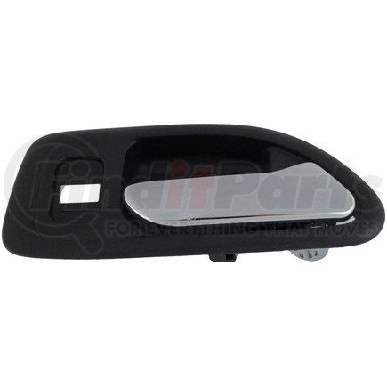 92413 by DORMAN - Interior Door Handle Front Right Without Power Window Hole Chrome Dark Gray