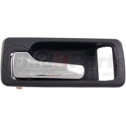 92449 by DORMAN - Interior Door Handle Front Left Without Power Lock Chrome/Black