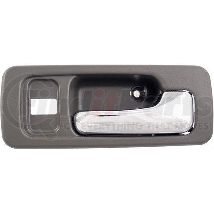 92432 by DORMAN - Interior Door Handle Front Right With Lock Hole Chrome Gray