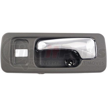 92433 by DORMAN - Interior Door Handle Front Left With Lock Hole Chrome Gray
