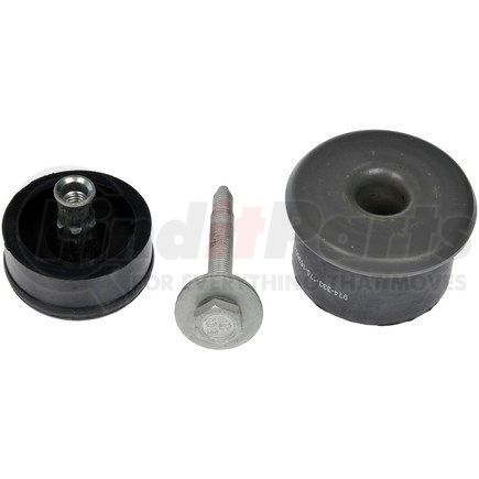 924-333 by DORMAN - Body Mount Kit, Black, Rubber, 4.559" Bolt, for 2003-2005 Ford