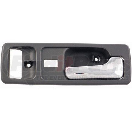 92593 by DORMAN - Interior Door Handle Front Right With Power Lock Chrome/Gray