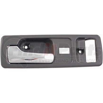 92594 by DORMAN - Interior Door Handle Front Left With Power  Lock Chrome/Gray