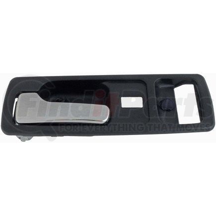 92596 by DORMAN - Interior Door Handle Front Left With Power Lock Chrome/Blue