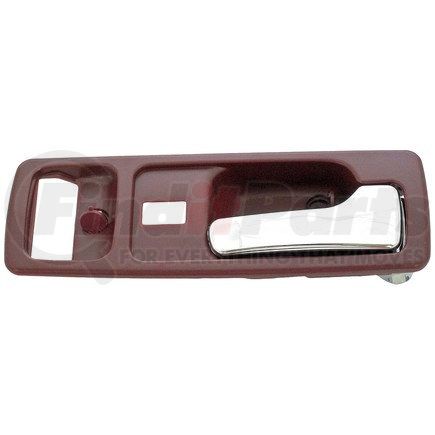 92597 by DORMAN - Interior Door Handle Front Right With Power Lock Chrome/Red