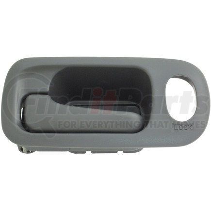 92680 by DORMAN - Interior Door Handle Front Left With Lock Hole Gray Graphite