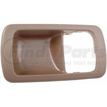 92948 by DORMAN - Interior Door Handle Front And Rear Left Bezel Brown