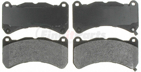 ATD1365M by RAYBESTOS - Brake Parts Inc Raybestos AT Overstock Metallic Disc Brake Pad Set