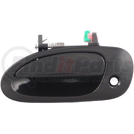 93834 by DORMAN - Exterior Door Handle Front Left Smooth Black