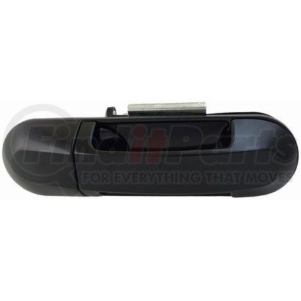 93927 by DORMAN - Exterior Door Handle Front Right Without Keyhole TK Black Clearcoat Black