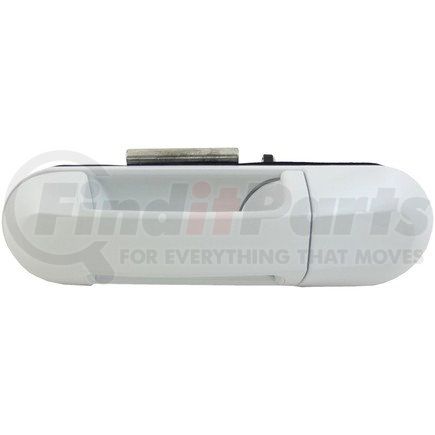 93938 by DORMAN - Exterior Door Handle Rear Left JP Oxford White Clearcoat White