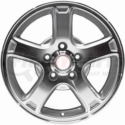 939-740 by DORMAN - 16 x 6.5 In. Machined Alloy Wheel