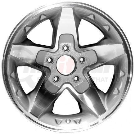 939-625 by DORMAN - 16 x 8 In. Machined Alloy Wheel