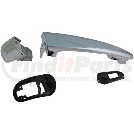 95134 by DORMAN - Exterior Door Handle Front And Rear Right Without Keyhole All Chrome