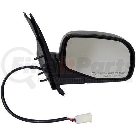 955-009 by DORMAN - Side View Mirror - Right, Power, with Lamp, Heated, Black