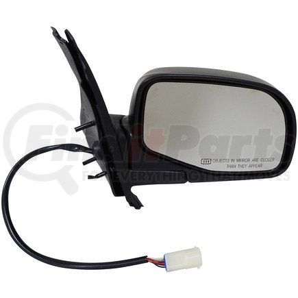 Dorman 955-009 Door Mirror Side View Mirror - Right, Power, with Lamp, Heated, Black
