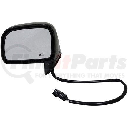955-016 by DORMAN - Side View Mirror - Left, Power, without Memory, Black