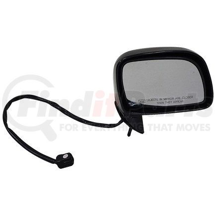 955-017 by DORMAN - Side View Mirror - Right, Power, without Memory, Black