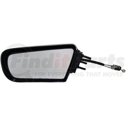 955-109 by DORMAN - Side View Mirror - Left, Cable Controlled Black