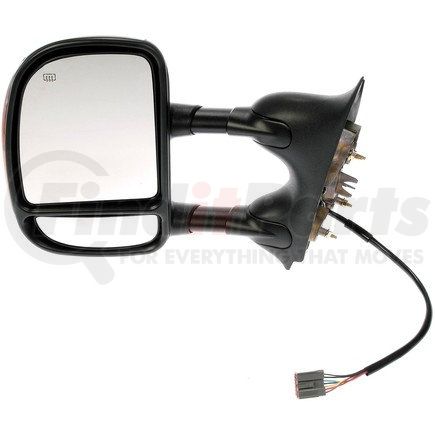 955-1128 by DORMAN - Mirror With Smooth Cover With Signal Lamp