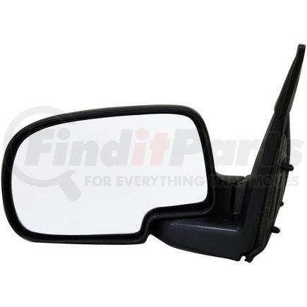 955-1177 by DORMAN - Side View Mirror Manual, With Chrome Cover