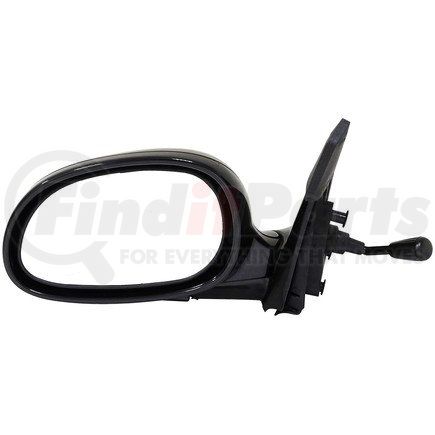 955-141 by DORMAN - Side View Mirror - Left, Manual Remote Black