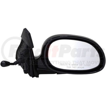 955-142 by DORMAN - Side View Mirror - Right, Manual Remote Black