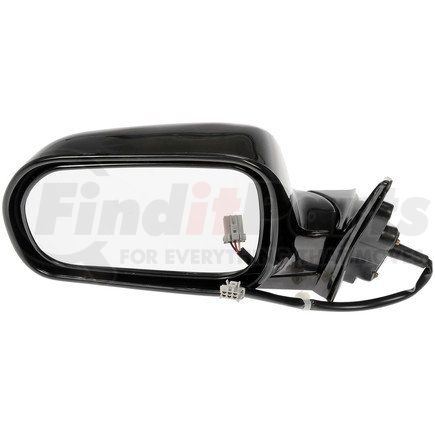 955-158 by DORMAN - Side View Mirror - Left, Power, Black, Non-Heated, Folding
