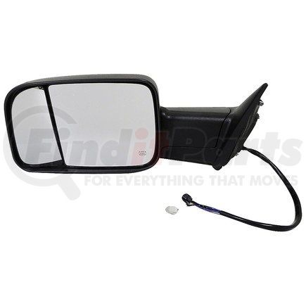 955-1676 by DORMAN - Power Towing Mirror Flip Up, Folding, Black