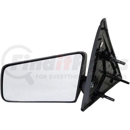 955-193 by DORMAN - Side View Mirror - Left, Manual, Standard, Black