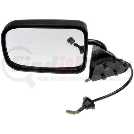 955-2001 by DORMAN - Side View Mirror- Left, Power, Textured Black