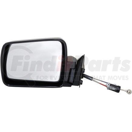 955-238 by DORMAN - Side View Mirror - Left, Manual Remote, Black