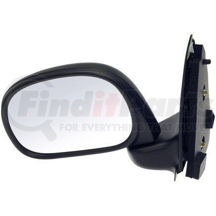 955-283 by DORMAN - Side View Mirror - Left, Manual, Black, Paddle-Style